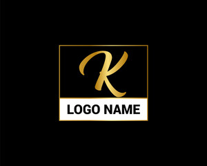 K letter logo, Modern K letter logo design, Logo design template