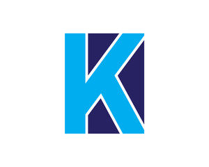 K letter logo design template, Creative K logo, logo template Vector