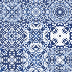 Antique portuguese azulejo ceramic.