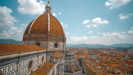 Fototapeta na wymiar Cityscape in Florence, Italy