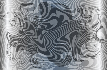 Background color black and white with Liquid style