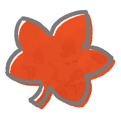 秋の葉っぱ　紅葉の葉