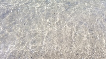 Fototapeta premium shallow clear water