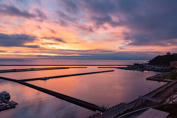 北海道　小樽湾