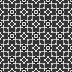 Abstract background pattern. Geometric wallpaper texture. Black and white colors. Monochrome. Perfect for fabrics, covers, patterns, posters, interior designs or wallpapers. Vector background image