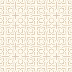 Background pattern. Geometricl wallpaper texture. Beige colors. Sample template. Monochrome. Perfect for fabrics, covers, patterns, posters, interior designs or wallpapers. Vector background image