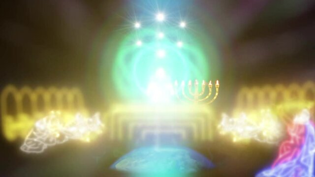 Trono de Dios, los 13 ancianos y el profeta Juan , Vision Apocalipsis