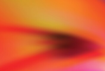 Light Red, Yellow vector abstract blurred background.
