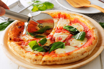 ピザマルゲリータ　Italian Pizza Margherita