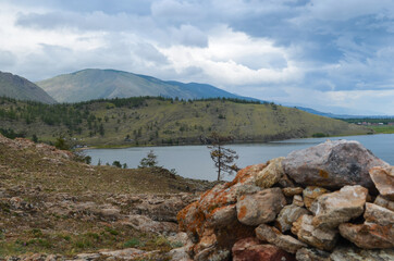 View of Lake Baikal,Russia