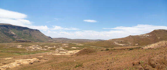 Landscape in the beautiful Golden Gate Highlands National Park, Freestate, South Africa