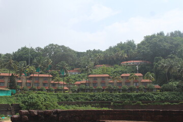 house in the village