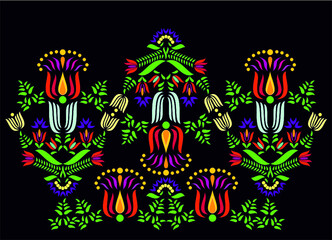 Hungarian beautiful folk art, floral decoration
beautiful flower illustration
