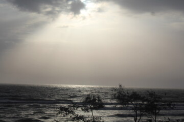 sunrise over the sea