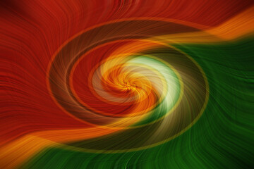 Fototapeta premium colorful and abstract twirl made in a creative way