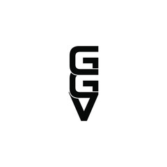 ggv letter original monogram logo design
