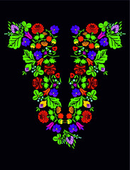 Hungarian beautiful folk art, floral decoration
beautiful flower illustration
