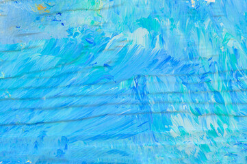 Abstract colorful paint on textured wooden wall,paint background