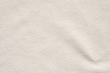 White clothing fabric texture pattern background