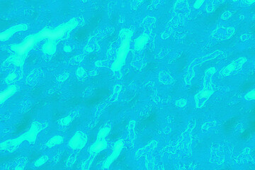 Fototapeta na wymiar Grainy CG gradient abstract texture of decorative plaster of trending in 2020 blue color Aqua Menthe - creative design background