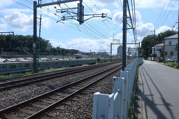 railway in the countryside