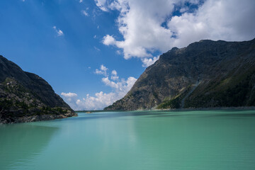 Obraz premium Wandern in Italien Lombardei Alpen