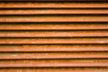 horizontal brown iron grate texture dirty of earth