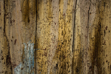 evocative image of texture of old vertical wooden planks