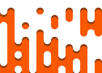 Abstract Rounded Color Lines halftone transition background illustration