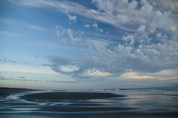 Cirrostratus clouds at Westport