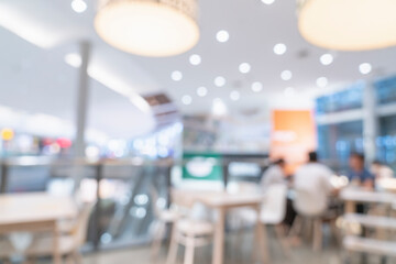 abstract blur image background of shopping mall department store