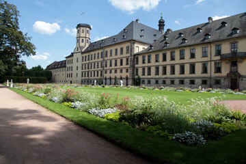 Fototapeta na wymiar Das Stadtschloss von Fulda, Fulda, Hessen, Deutschland, Europa