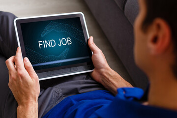 Job Search Human Resources Recruitment Career Concept