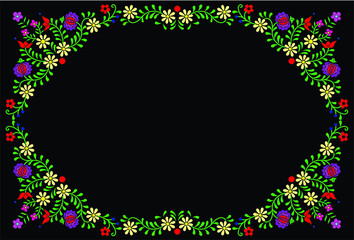 Hungarian beautiful folk art, floral decoration
beautiful flower illustration
