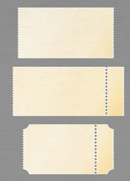 Kinotickets Template, tickets