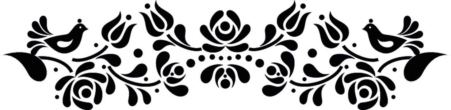 Hungarian beautiful folk art, floral decoration
beautiful flower illustration

