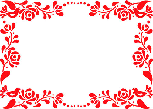 Hungarian beautiful folk art, floral decoration
beautiful flower illustration


