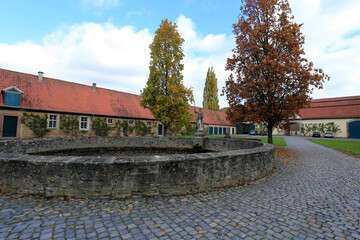 Fototapeta na wymiar Schloss Fasanerie Eichenzell, Eichenzell, Hessen, Deutschland, Europa
