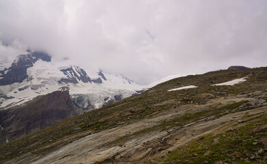 Pasterze, Großglockner, Gletscher in Österreich, Hohe Tauern, Ostalpen