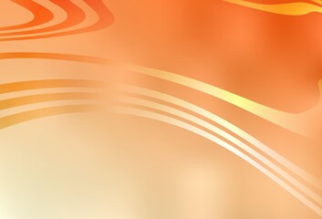 Light Orange vector abstract bright template.