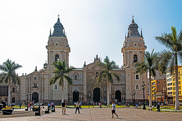 Plaza de Armas de Lima, Kathedrale von Lima, Peru