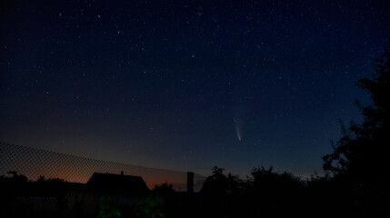 Bright comet C / 2020 F3 NEOWISE met the hopes of astronomy lovers: it has withstood the approach...