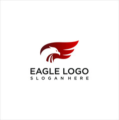 Eagle logo design graphic vector concept