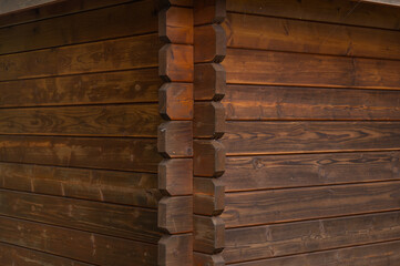 block planks of wooden boards joined together to form a wall