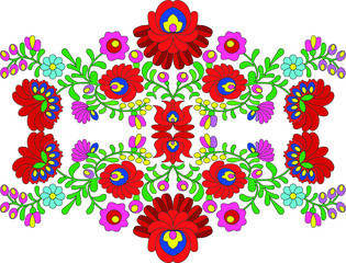 Hungarian beautiful folk art, floral decoration
beautiful flower illustration

