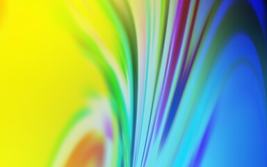 Light Blue, Yellow vector blurred bright template. An elegant bright illustration with gradient. Elegant background for a brand book.