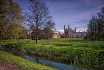 Kings College Chapel at Cambridge University, UK