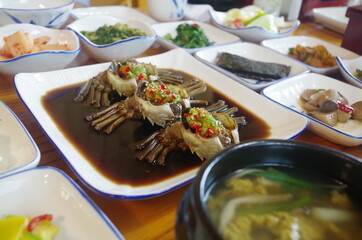 韓国の蟹料理
