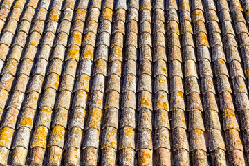 old roof tiles