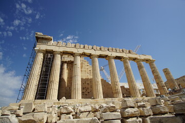 Obraz premium a temple in Athens, called the Parthenon